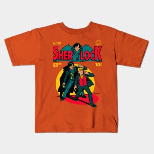 Sherlock Comic Kids T-Shirt